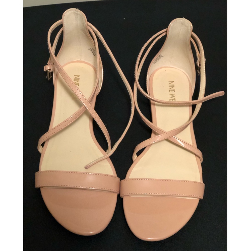 Nine West blush sandals